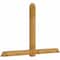 Ekena Millwork Eugene Rough Sawn Timber Gable Bracket, Western Red Cedar, 108"W x 68"H x 6"D x 6"F, 15/12 Pitch GBW108X68X0606EUG00RWR - alternate 4